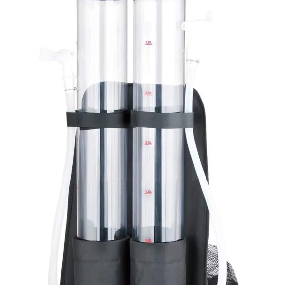 NEW Dual Tank Barrel Backpack Drink Dispenser